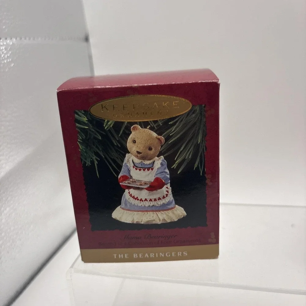 Vtg~Hallmark Ornaments~#1, #2, #4~1993